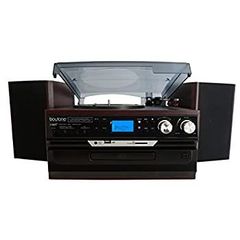 [중고-매우 좋음]7-in-1 Boytone BT-21DJM-CDSP Full Size 3 Speed ​​Turntable 33/45/78 Rpm%