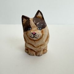 木彫りのペットシリーズ 茶トラ猫 - メルカリ