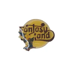 ディズニー ビンテージ ピンバッジ ブローチ Disney ミッキーマウス Fantasy Land ピンバッチ brooch-8005