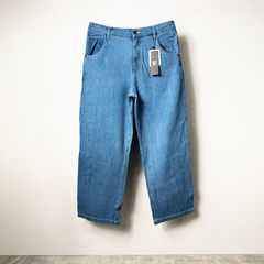 1本のみ 在庫処分 セール BENO ビーノ デニム ペインターパンツ ワイドデニム ワイドパンツ デニム ジーンズ ワークパンツ ライトブルー サックス LL(XL) 932s0405