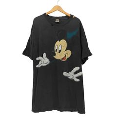 古着 90s oldDisney逆さグーフィー Tシャツ シングルステッチ | Mercari