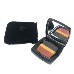 CHANEL シャネル メークアップカラー アイ&チーク 3色パレット コロマンデル ドゥ シャネル アイシャドウ 暖色系【中古】 レディース