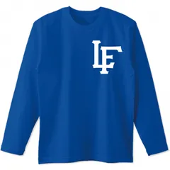 LEFLAH レフラー LF team logo kids size long tee (BLUE) ロンティー 長袖Tシャツ T-SHIRTS TS