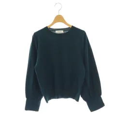 オペークドットクリップ OPAQUE.CLIP ニット プルオーバー 切替 M グリーン /DF ■ECB001