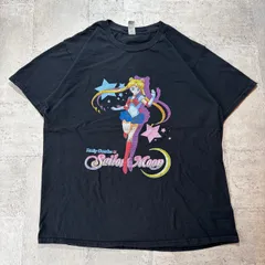 O-744 アニメ Sailor Moon 美少女戦士セーラームーン グラフィックプリントTシャツ サイズL