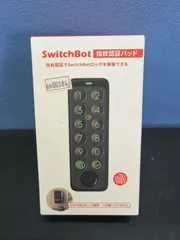 週末限定　SwitchBot 指紋認証パッド 暗証番号 W2500020-GH // 6600384