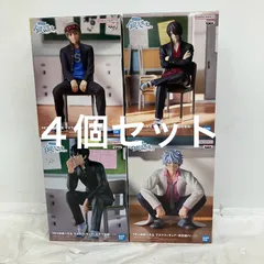 未開封 3年Z組銀八先生 デスクフィギュア 坂田銀八 土方十四郎 沖田総悟 高杉晋作 BANPRESTO フィギュア 4個セット LF3902 f101