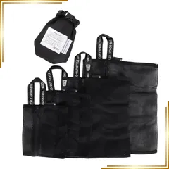 【新品】 KiU キウ パッカブルポーチセット PACKABLE POUCH SET メンズ レディース 男女兼用 メッシュポーチ トラベルポーチ ランドリーポーチ 収納ポーチ 軽量 衣類 洗濯可能 出張 旅行 トラベル ブラック K368-900 0