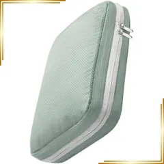 【新品】 【じゃらん × ZIPで紹介】LIXIA 旅行用圧縮袋 YKK 圧縮袋 旅行 2Way スペース節約 YKKダブルファスナー トラベルポーチ (くすみグリーン, L) 0
