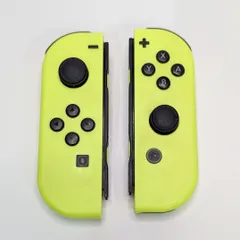 Nintendo Switch Joy-Con ジョイコン 純正 ネオンイエロー ジャンク　訳アリ