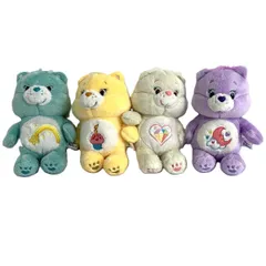 Care Bears ケアベア ぬいぐるみ S 4点セット  ソフト スイートドリーム ウィッシュ バースデーベア 他    マルチカラー  / 240002232894