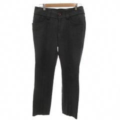 エムズグレイシー M'S GRACY 美品 スラックス パンツ テーパード 40 グレー /KR ■GY58