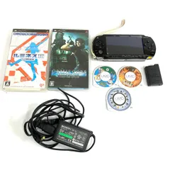 SONY ソニー ゲーム機  PSP-1000/ソフト5本/まとめ    ブラック  / 240002232946