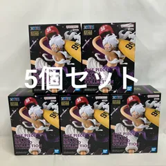 未開封 ONE PIECE BATTLE RECORD COLLECTION ルフィ フィギュア 5個セット SF3A60 c099