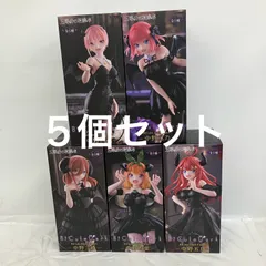未開封 五等分の花嫁 Bi Cute Dark Figure 中野一花 中野二乃 中野三玖 中野四葉 中野五月 フィギュア 5個セット LF3904 f107