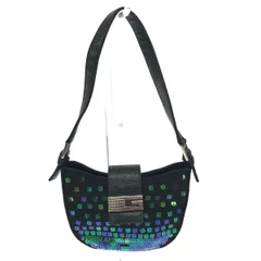 GUESS ゲス サイドポーチ  Gロゴプレート/スパンコール/ナイロン    ブラック レディース / 240001194141