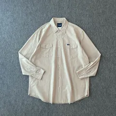 90s　Wrangler　ウエスタンシャツ　ヴィンテージ　アースカラー　オーバーサイズ