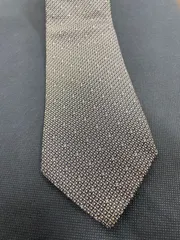 【極美品/伊製】CELINE セリーヌ ネクタイ シルク100% マイクロ小紋柄