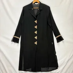 Borbonese シースルー ワンピース コート サイズ46 08032111 02