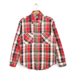 80s ビッグマック USA製 ヴィンテージ ネルシャツ 赤チェック ヘビーフランネル BIG MAC サイズS 古着 CA1550