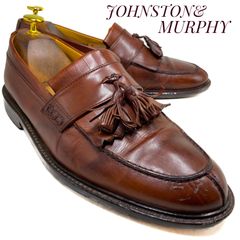 Johnston&Murphy DOMANI 編み込み タッセルローファー - メルカリ