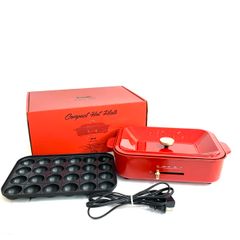 BRUNO コンパクトホットプレート ディズニーストア ミッキー レッド