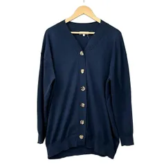 MADISON BLUE(マディソンブルー) カーディガン サイズ0 XS レディース美品  - ダークネイビー 長袖