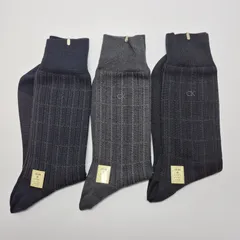 【新品】CALVIN KLEIN メンズソックス 3足セット