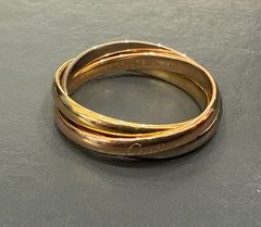 早い者勝ちSALE【Cartier】トリニティ7連リング 10号 - メルカリ