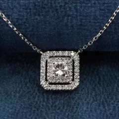 ヴァンドーム青山 0.293ct パヴェ ダイヤ ネックレス /25-1869S