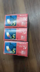 SONY MDW-74A 未使用未開封♪ ミニディスク 74分 録音用MD ソニー 15枚セットのサムネイル