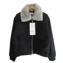 SAIRENSSEI サイレンセイ 美品 Asymmetric Placket Fur-Collar JACKET 