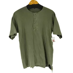 ナイジェルケーボン NIGEL CABOURN 50s HENLEY NECK SHIRT PIGMENT-DYE メンズ EUR：48 のサムネイル