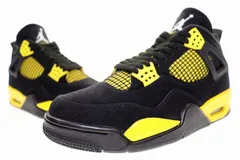 ナイキ NIKE AIR JORDAN 4 RETRO THUNDER 2023 27.5cm DH6927-017 エア ジョーダン IV レトロ サンダー ブラック 【ブランド古着ベクトル】【中古】▲■251215
