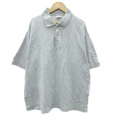 ナイキ NIKE ポロシャツ 鹿の子 L ライトグレー 半袖 /YS16 ■ECA001