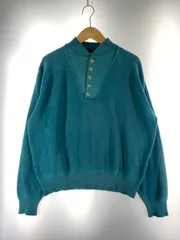 【現状渡し品】L.L.Bean エルエルビーン 80-90S ヘンリーネック コットンニットセーター 【144-260321-zi-26-min】