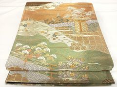 専用帯8679 ○高級 正絹 スリーシーズン 全通 袋帯 - メルカリ