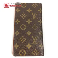 LOUIS VUITTON ルイヴィトン 長財布 ポルトカルトクレディ M60825 モノグラムキャンバス ブラウン