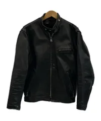 ショット SCHOTT 641 シングル ライダースジャケット ボアライナーベスト付き USA製 アメリカ製 黒 サイズ38 ジャケット ブラック 101MT-6057