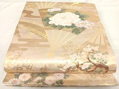 平和屋本店■極上　藍造り国選定無形文化財　藍師・佐藤昭人　藍香房　紬　花織　変わり市松　逸品　未使用　DZAA3074kh5 平和屋本店□極上 藍造り国選定無形文化財 藍師・佐藤昭人 藍香房 紬