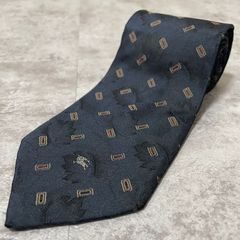 GUCCI タイガー 虎刺繍 現行タグ シルク ブラック ネクタイ グ - メルカリ