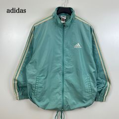 adidas 2000s old vintage Pastel blue nylon jacket L アディダス オールド 2000年製 ナイロンジャケット コーチジャケット パステルブルー 希少