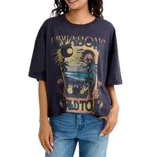 2026春夏 新品【BILLABONG/ビラボン】GRAPHIC 【WIDE LOOSE CROPPED】 Tシャツ OFB レディース BG013209