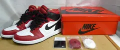 未使用品に近い　NIKE　WMNS　AIR JORDAN 1 RETRO HIGH OG　26.0cm　CD0461-601　レディース　タグ付き　替えヒモ２種付き