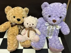 くまのぬいぐるみ　テディベア　3点セット（1）