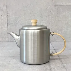 工房アイザワ ブラックピーマン ストレートポット 横手 400ml 70245 日本製 ティーポット ステンレス 急須のサムネイル