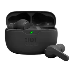【JBL公式限定】JBL WAVE BEAM 完全ワイヤレスイヤホン IP54防水防塵 外音取込 BASSサウンド アプリ Bluetooth (ブラック): 6d42c198