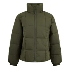 ジャック ウィルス レディース アウター ジャケット・ブルゾン Jack Wills Boxy Puffer Ld44 Khaki カーキ