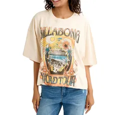 2026春夏 新品【BILLABONG/ビラボン】GRAPHIC 【WIDE LOOSE CROPPED】 Tシャツ WCP レディース BG013209