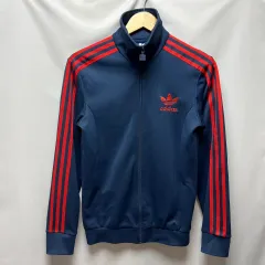 正規品/90 adidas アディダス ヨーロッパ ネイビーレッド 南빨 トラックジャージ/ジャージ